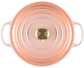 Le Creuset Enameled Cast Iron Signature Deep Round Oven, 6.5 qt., Peche - Image 2