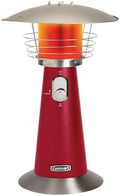 Cuisinart Portable Tabletop Patio Heater, 11,000 BTU Outdoor Propane Heater with Safety Tilt Switch and Adjustable Heat, Burner Screen Guard, 30 sq. Foot Heat Range, Red by Cuisinart
