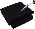 Welding Blanket Fireproof 6x8 Feet – Matace Carbon Felt Soldering Mat & Pad, 5mm Flame Retardant Fabric, Heat Shield for Brazing, Automotive Repair, Grill & Smoker, HVAC Plumbing, Black by MataceCarpet
