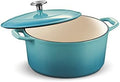 Tramontina Bestow Enameled Cast Iron 5.5-Qt Round Dutch Oven Pot with Lid by Tramontina
