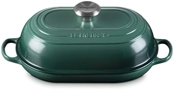 Le Creuset Enameled Cast Iron Oval Bread Oven, 11.5 inch, Artichaut by Unknown