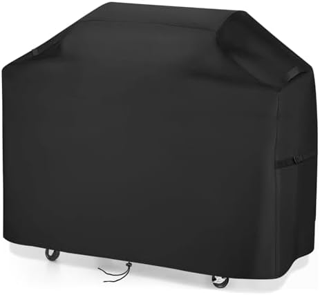 Gas Grill Cover for CharBroil 5+ Burner Gas Grill, Outdoor BBQ Cover Heavy Duty Waterproof Barbecue Grill Cover for Nexgrill - 72" L×24" W×42" H by Andacar