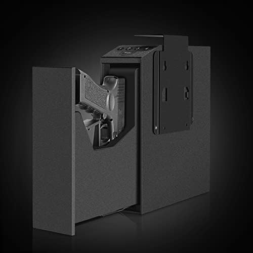 Digital Slider Handgun Gun Safe, Pistol Safe for Nightstand, Desk, Bedside - Image 4