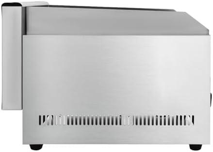 Commercial Gas Grills 2 Hearth Gas and Propane Flat Top Grills Natural Gas/Propane Gas Radiant Grills Countertop Char Broiler Grills with Adjustable Temperature For Garden Patios - Image 7