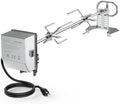 onlyfire Stainless Steel Grill Rotisserie Kit for Most Gas Grills by onlyfire
