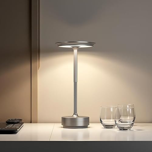 2 Pack Cordless Table Lamps Rechargeable, 5000mAh LED Table Light - Image 6