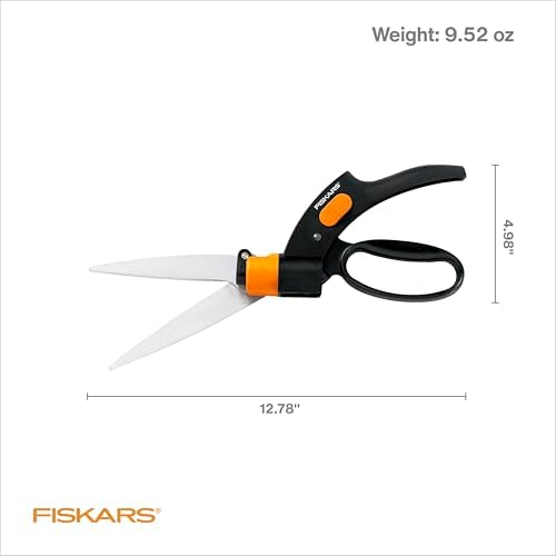 Fiskars 5" Shear Ease Grass Shears, Grass Clippers for Lawn & Garden - Image 6