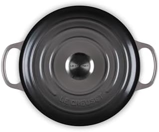 Le Creuset Enameled Cast Iron Round Dutch Oven, 4.5 qt., Oyster - Image 2