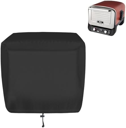 Pizza Oven Cover for Ninja OO101 Series, Waterproof Cover for Ninja Woodfire Outdoor Grill, 600D Oxford Heavy Duty & Weatherproof Dustproof-23'' Lx 18'' Wx 15.5''H by Demao
