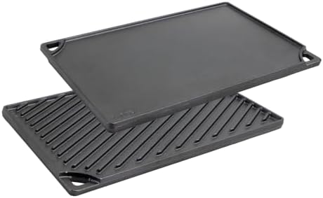 Lodge Reversible Cast Iron Grill/Griddle Pan XL, 16.75 x 11.5 Inches by Lodge