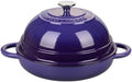 VORRINGARD Cast Iron Enameled Dutch Oven Pot with Lid for Bread Baking, Bread Oven, 6 Quart, Purple by Unknown