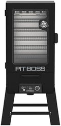 Pit Boss 4-Series WiFi & Bluetooth Digital Vertical Smoker with LCD Digital Controller and Wood Chip Tray, 1,320-Sq. In. 6-Rack Cooking Space, 100°F to 300°F Temperature Range, Meat Probe, Black by PitBoss%C2%AEGrills
