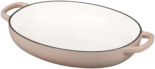 EDGING CASTING Enameled Oval Cast Iron Dutch Oven Pot with Lid, Bread Dutch Oven for Sourdough Bread Baking, Dutch Oven Bread, Bread Oven, 6QT, Mocha - Image 4