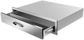 Outdoor Kitchen Drawers, Triple BBQ Drawers Stainless Steel Built-in Drawer For Outdoor Kitchen Island, Patio Grill Station,Single Drawer by OLIPIC