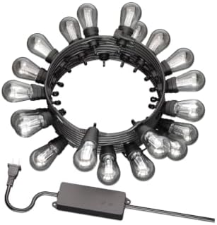 Cync GE Dynamic Effects Smart Cafe Lights, Color Changing Patio String Lights, Compatible with Alexa and Google, 48ft - Image 3