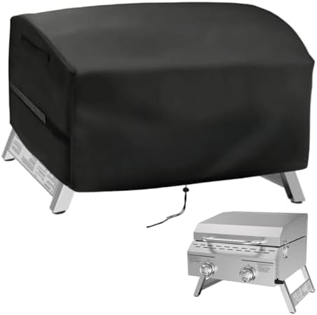 Mini Tabletop Gas Grill Cover for Megamaster 2-Burner Portable Gas Grill by Guisong