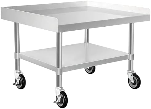 HARDURA Stainless Steel Equipment Stand with Casters 30"X36" by HARDURA
