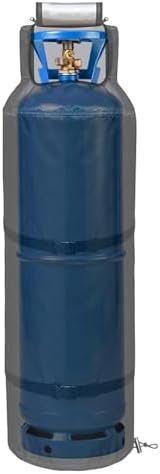 Propane Tank Winter Cover 100lb Gas Van Insulated Storage by Unknown