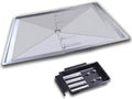 Replacement Grease Tray Set (33 inches to 36 inches) for Bbq Grill Models from Nexgrill, Dyna Glo, Kenmore, Backyard Grill, BHG, Uniflame and Others (36.00) by Unknown
