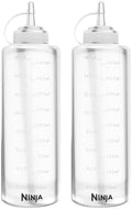 Ninja FlexFlame Squirt Bottles, 2 Pack, Leak Proof, Dishwasher Safe by Unknown
