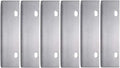 Grill Scraper Blades 6-Pack, Heavy Duty Rust Resist Stainless Tool by BOLEXINO
