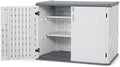 Macrout 25 Cu Ft Outdoor Storage Cabinet with Shelves, Waterproof ST5737 by MMACROUT