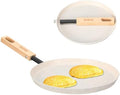 bodkar Frying Pan Skillet Pre-Seasoned 8-inch Flat Griddle Pan by Bodkar