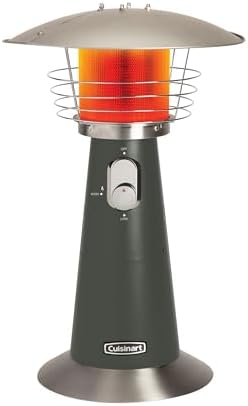 Cuisinart Patio Heater, Tabletop, Anti-Tilt Safety Switch, 11,000 BTU, Gray by Cuisinart