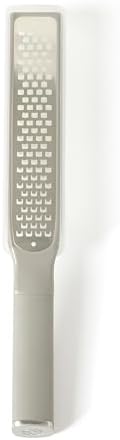 Calphalon Edge 6-Piece Stainless Steel Kitchen Tool & Gadget Set, Kitchen Utensil Set with Silicone Accent, Can opener, Straight peeler, Grater, Tongs, Balloon whisk and Scoop (Taupe) - Image 5