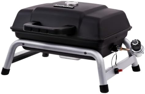 Charbroil 1-Burner Portable Propane Gas Grill, Black – 17402049 - Image 2