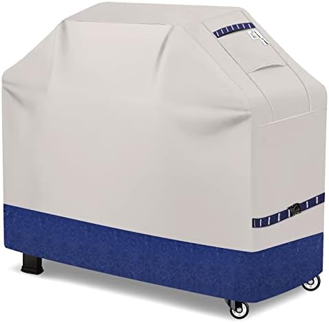 72 Inch Heavy Duty Grill Cover Waterproof for Weber Genesis BBQ Cover,Navy by CUSSIOU