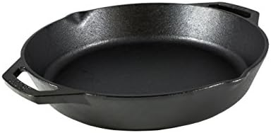 Lodge Pre-Seasoned Cast Iron Dual Handle Pan, PFAS-Free, 10.25 Inches by Lodge