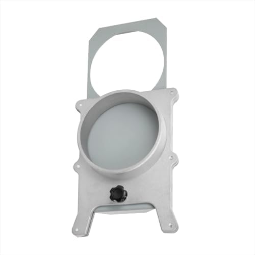 POWERTEC 70135V 4" Blast Gate for Dust Collector, Dust Collection Fittings by POWERTEC