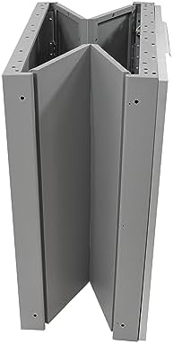 Blue Sky Outdoor Living, OKC3024GD2SKDG, 2-Door Outdoor Kitchen Sink Cabinet – Weather-Resistant Tempered Glass Cabinet Doors – Modular Storage for Patio and Backyard Grilling Stations – Slate Gray - Image 6
