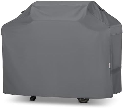 Unicook Waterproof Grill Cover, Heavy Duty All-Season, 70 Inch, Large, Gray by UNICOOK