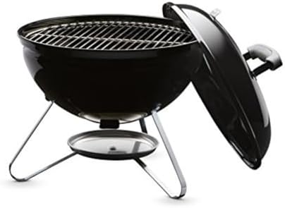 Weber Smokey Joe Portable Charcoal Grill for Outdoor Cooking and Travel, 14-Inch, Black - Image 3