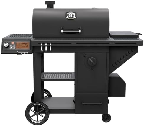 Oklahoma Joe's Tahoma Auto-Feed Charcoal 900 Deluxe Smoker and Grill, Black - 24203105 by OklahomaJoes%C2%AE
