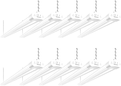 hykolity 60W 4FT Linkable LED Shop Light for Garage,6500LM by hykolity