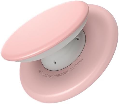 Sinjimoru Magnetic Phone Grip for MagSafe, Soft Silicone, Pink by Sinjimoru