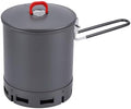 REDCAMP 1.5L Ultralight Camping Cooking Pot Compact Outdoor Stove Tool by REDCAMP
