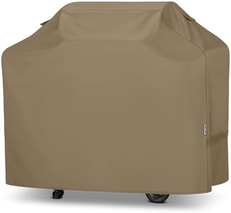 Unicook 60 Inch Grill Cover Heavy Duty Waterproof, UV Proof, Neutral Taupe by UNICOOK