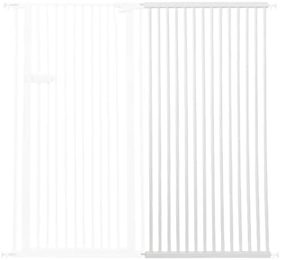 Lumizone Extra Tall Cat Gate Extension Kit 61.02" High 29.52" Wide White by Lumizone