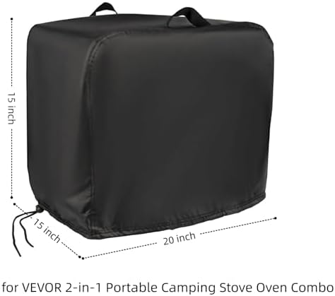 Pizza Oven Cover for VEVOR 2-in-1 Portable Gas Camping Stove Oven Combo - Image 2