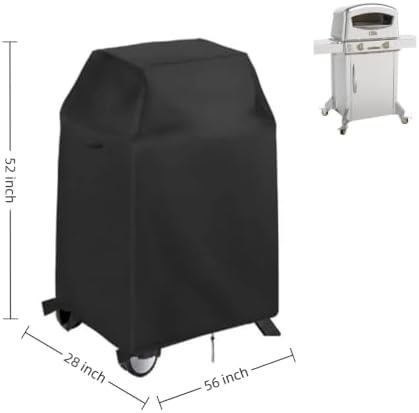 Pizza Oven Cover for Blackstone 6831 Pizza Oven with Side Table - Image 6