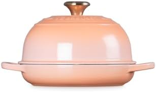Le Creuset Enameled Cast Iron Round Bread Oven, 9.5 inch, Peche - Image 4