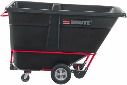 Rubbermaid Commercial Products Forkliftable Tilt Truck 1 Cu Yd, 1250lbs Cap by RubbermaidCommercialProducts