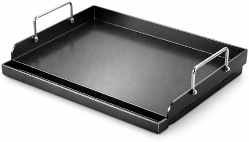 Utheer 17 x 13 Ceramic Nonstick Flat Top Griddle for Gas Grill and Stove by Utheer
