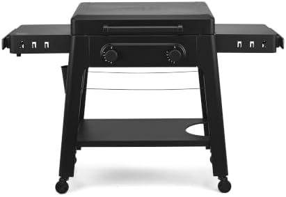 Traeger Irontop 2-Burner Griddle, 504 Sq In, Even Heat, Wind Guards by Unknown
