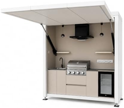 Sunnyjoy Modular Outdoor Kitchen Pro, Premium Aluminum Cabinet System-3 by Unknown