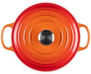 Le Creuset Enameled Cast Iron Round Dutch Oven, 4.5 qt., Flame - Image 2